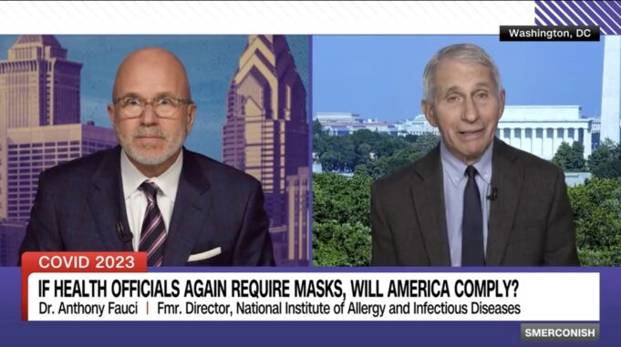 Fauci Admits to Lack of COVID Mask Evidence at Population Level But Still Pushes to Wear Them Anyway (VIDEO) | The Gateway Pundit