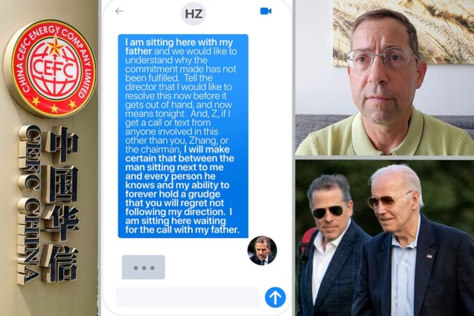 Missing Whistleblower Dr. Gal Luft Accuses Bidens of Using FBI Mole Named “One-Eye” to Leak Sealed SDNY Indictments to CEFC China Energy Partners, On the Same Day Hunter Biden Demanded Millions in WhatsApp Message, Citing Joe Biden’s Presence | The Gateway Pundit