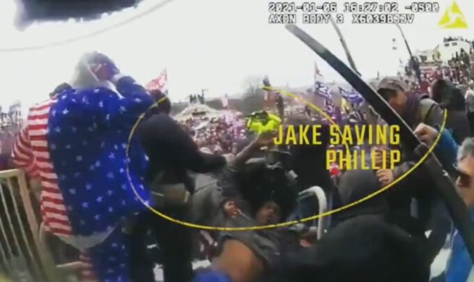 HEROES — MUST SEE VIDEO: US Political Prisoner Jake Lang Describes Saving Philip Anderson’s Life on J6 – This Was After Regime Arrested Philip Earlier this Week after They Nearly Killed Him (VIDEO) | The Gateway Pundit
