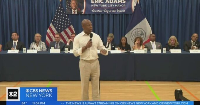 Mayor Eric Adams Has Meltdown Over Biden’s Migrant Crisis: “This Issue Will Destroy New York City” | The Gateway Pundit
