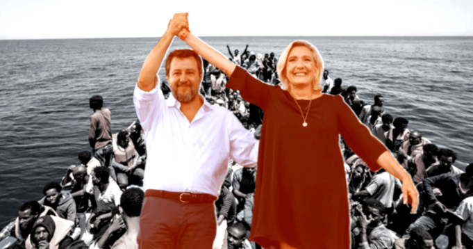 Conservative Bond: Italian Salvini and French Le Pen United Against Mass Migration, Ahead of EU Elections Next Year | The Gateway Pundit