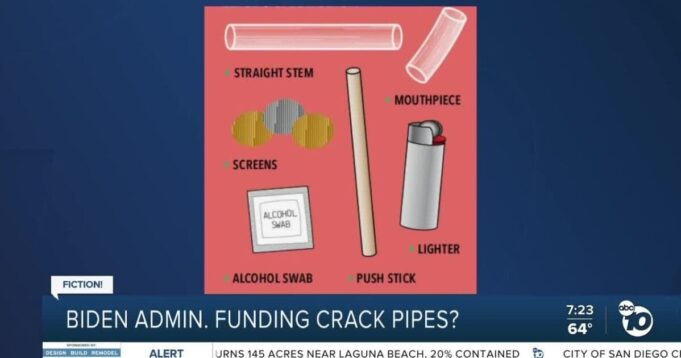 Biden Regime Spends $800,000 On “Harm Reduction” Program That Distributes Crack Pipes In Texas | The Gateway Pundit
