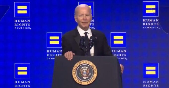 WATCH: Biden Once Again Tells Story About Seeing Two Men Kissing Each Other on a Street Corner in Delaware in the 1950s – WaPo Fact-Checker Calls BS | The Gateway Pundit