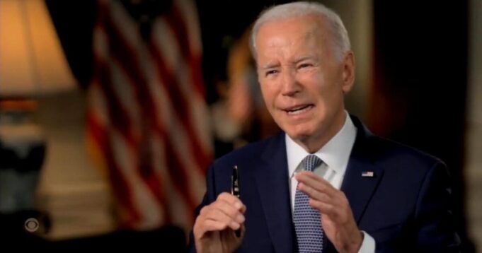 Joe Biden Doesn’t Even Mention the American People When CBS’s Scott Pelley Asks If He is Sure He Wants to Run Again (VIDEO) | The Gateway Pundit