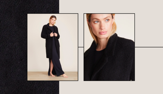 This Cozy, Barefoot Dreams Coatigan is on Sale Now