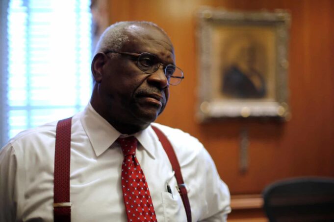 Clarence Thomas Recuses Himself For The First Time In A 1/6 Case