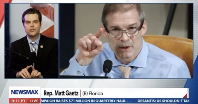 Matt Gaetz Says It’s Time to “Turn Up The Heat” on Patrick McHenry to Schedule Election for New Speaker – Rep. Dan Bishop Calls Jim Jordan’s RINO Opponents “The Swampiest Pieces of The Republican Conference” (VIDEO) | The Gateway Pundit