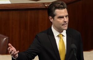 Chaos In The House As Matt Gaetz Accuses Kevin McCarthy Of A Secret Deal With Democrats