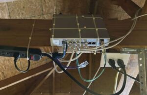 RIP to my 8-port Unifi switch after years and years of Texas outdoor temps