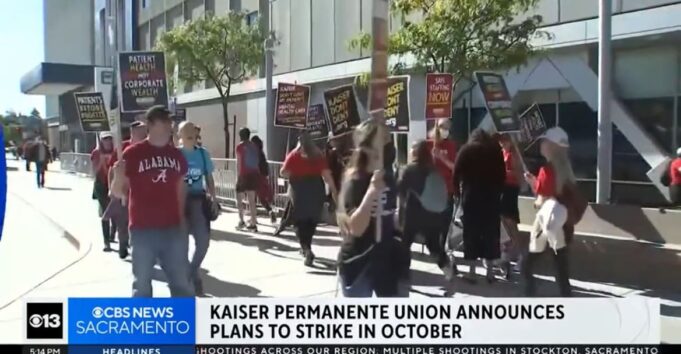 75,000 Healthcare Workers Set to Go on Strike – Biggest Healthcare Strike In U.S. History | The Gateway Pundit