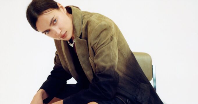 Irina Shayk Embraces Zara’s Leather Designs for Fall