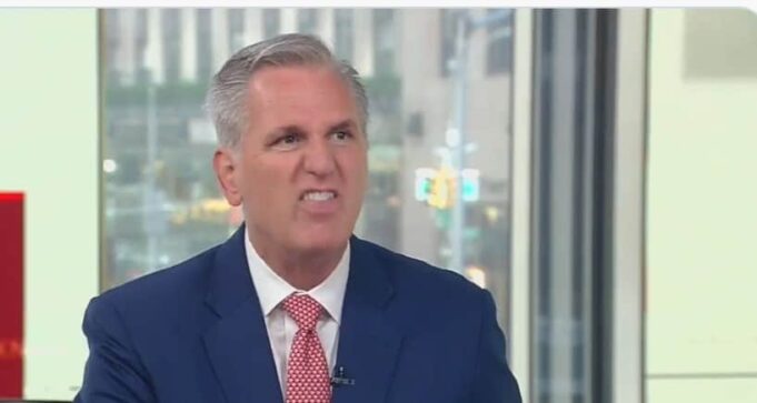 America Tells Kevin McCarthy To Go Away