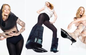 Kylie Minogue Shakes Up Jimmy Choo x Jean Paul Gaultier Ad