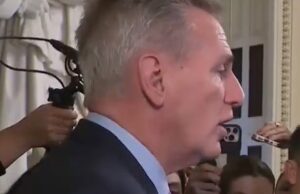 Kevin McCarthy Is Still Very Bitter And Blaming Democrats For Getting Canned