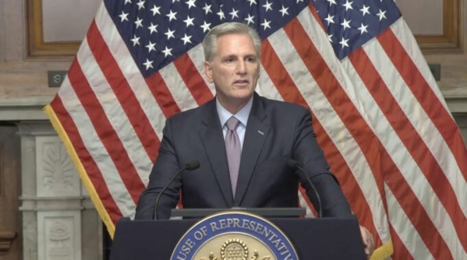 WATCH LIVE: Kevin McCarthy Addresses Media After Speaker Ouster: ‘I Will NOT Run for Speaker Again’ – House GOP Schedules New Speaker Election for Next Wednesday | The Gateway Pundit