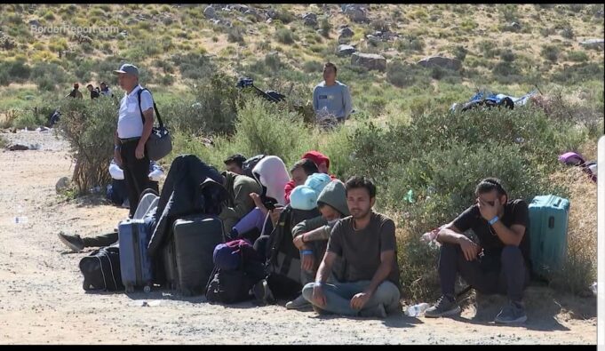 Hundreds Of Illegal Aliens Cross Border Daily in San Diego as Smugglers Drive Them to Makeshift Campsite in Local Mountains | The Gateway Pundit