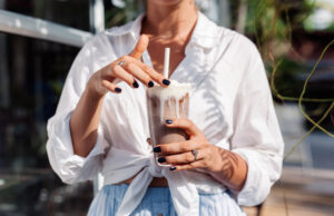 Easy Frozen Peanut Butter Hot Chocolate Recipe