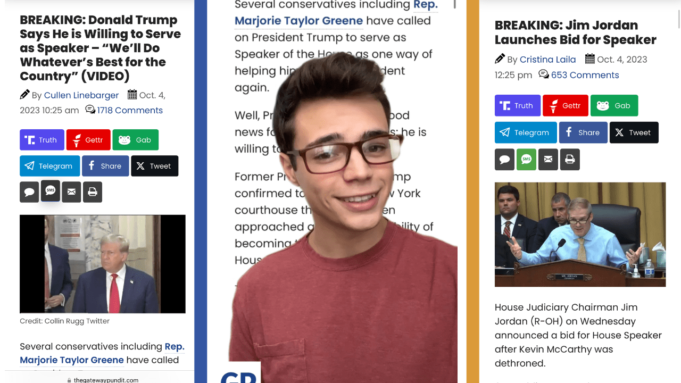 Victor Reacts: Who Should Be The Next Speaker? Will It Be Trump? (VIDEO) | The Gateway Pundit