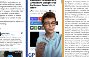 Victor Reacts: What an Embarrassment! Joe Biden Takes Day Off as Hamas Threatens to Execute Civilians (VIDEO) | The Gateway Pundit