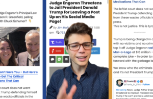 Victor Reacts: Leftist Judge Threatens to JAIL Donald Trump Over Truth Social Post | The Gateway Pundit