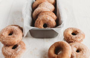 5-Ingredient Baked Apple Donuts Recipe