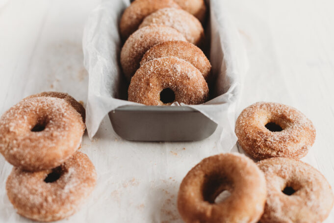 5-Ingredient Baked Apple Donuts Recipe