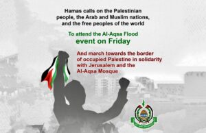 ICYMI: Hamas Calls on Palestinian People, Arab and Muslim Nations to INVADE Israel on Friday and Confront Israeli Soldiers for ‘Al-Aqsa Flood Operation’ | The Gateway Pundit