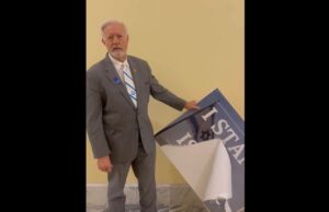INSURRECTION UPDATE: Far-Left Protesters Storm US Capitol and RIP DOWN Pro-Israel Sign Outside GOP Rep’s Office – Arrests Made | The Gateway Pundit