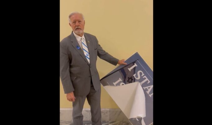 INSURRECTION UPDATE: Far-Left Protesters Storm US Capitol and RIP DOWN Pro-Israel Sign Outside GOP Rep’s Office – Arrests Made | The Gateway Pundit