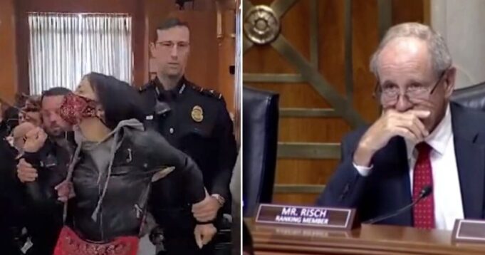 VIDEO: Pro-Palestinian Leftists Interrupt – Shut Down Senate Hearing – Where the Hell Is the FBI? Where Is Capitol Police with Clubs and Pepper Spray? | The Gateway Pundit