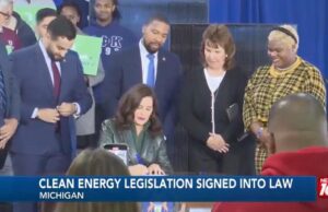 Michigan’s Democrat Governor Whitmer Signs Legislation That Sets 100% ‘Clean Energy’ Standard for State by 2040 | The Gateway Pundit