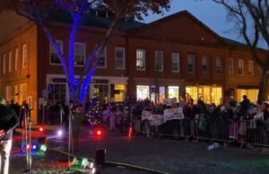 Far-Left Protesters Disrupt Christmas Tree Lighting in Nantucket, Accuse Joe Biden of Genocide (VIDEO) | The Gateway Pundit