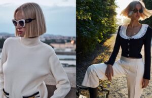 Anna Klouckova in Nostalgic Styles for L’Officiel Lithuania