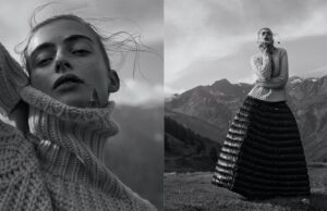 Berit Heitmann Showcases Alpine Chic in ELLE Germany