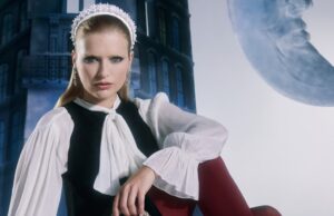 Camille Razat is Winter Chic in Roger Vivier Holiday Styles