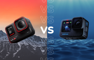 The two action cams compared