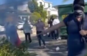 “F**K UR HOLIDAY!”: Pro-Hamas Thugs Target Home of AIPAC President With Smoke Bombs in Thanksgiving Day Protest (Video) | The Gateway Pundit