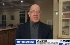 Matthew Dowd Says the Democratic Party Represents Center of the Country