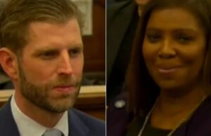 Lawless Radical Letitia James Is ALL SMILES as President Trump’s Children are Called in to Testify in Their Father’s Show Trial | The Gateway Pundit