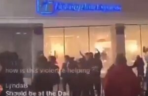 UPDATE 2: Irish Rioters Set Holiday Inn Express on Fire in Dublin Where Hundreds of Illegal Migrants Are Reportedly Being Held – After Alleged Algerian Migrant Stabs Numerous Children near School | The Gateway Pundit