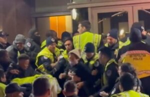Pro-Palestinian Radicals Clash with Metro Police Outside DNC Headquarters in Washington DC – So Will These Violent Protesters Be Sent to the DC Gulag for 3 Years without Trial? | The Gateway Pundit