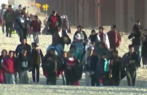 JUST IN: Another MASSIVE Group of Illegal Aliens Flood Into Lukeville, Arizona on Joe Biden’s Open Border Invitation (VIDEO) | The Gateway Pundit