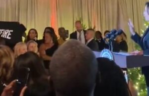 Muslim Democrat Heckles Kamala Harris at Holiday Party Over Support for Israel: “In Bethlehem Baby Jesus Is Under Rubble” (Video) | The Gateway Pundit