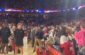 WHAT A DISGRACE: Trump-Hating Fraud Lebron James Blatantly Disrespects America – SITS During the National Anthem (VIDEO) | The Gateway Pundit