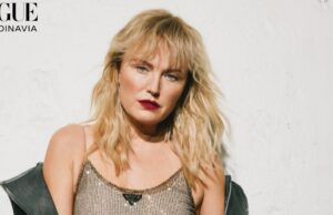 Malin Åkerman Embraces Rebellious Style in Vogue Scandinavia