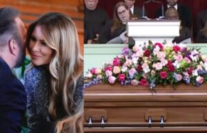 Melania Trump Enjoys Touching Moment With Garth Brooks At Rosalynn Carter’s Funeral