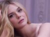 Elle Fanning Charms in Rabanne Fame Perfume Ad