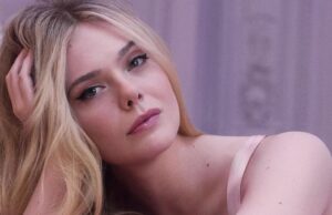 Elle Fanning Charms in Rabanne Fame Perfume Ad