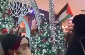 Pro-Hama Protesters Terrorize Children Waiting to Meet Santa at Toronto Mall; Chant “Jesus Was Palestinian” (Video) | The Gateway Pundit
