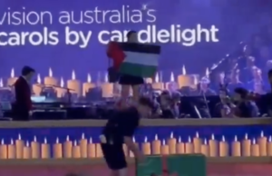 Disgusting: Pro-Palestinians Activists Storm Stage During Christmas Fundraiser for Blind Children | The Gateway Pundit